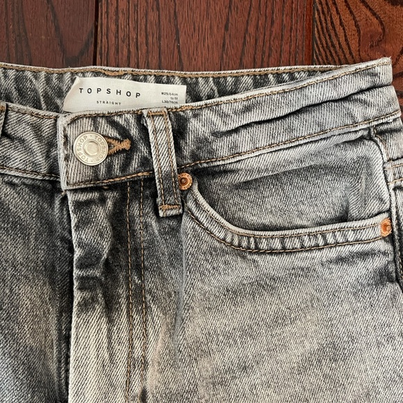 Topshop Gray Jeans - Picture 2 of 4